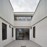 Tom Fisher House - Tom Fisher House - architecture, building, daylighting, estate, facade, home, house, property, real estate, window, gray