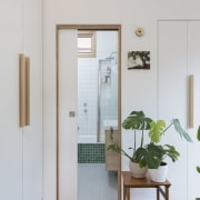 Architect: Drawing Room ArchitecturePhotography by Dan Fuge door, home, house, interior design, product design, wood, white, gray