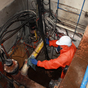 Dominion has successfully undertaken removal and containment of electrical wiring, laborer, black