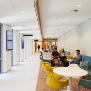 Zaans Medical Centre – Mecanoo - Zaans Medical ceiling, institution, interior design, lobby, real estate, white