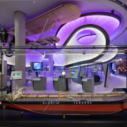 Zaha Hadid – Mathematics: The Winton Gallery – interior design, purple, purple