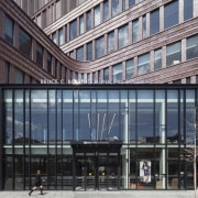 Bruce C. Bolling Municipal Building - Bruce C. architecture, building, commercial building, corporate headquarters, facade, headquarters, metropolis, metropolitan area, mixed use, black, gray