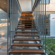 Colima home/Di Frenna Arquitectos - Colima home/Di Frenna architecture, daylighting, handrail, stairs, gray, black