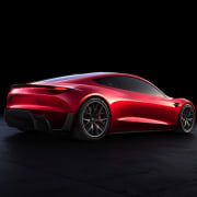 Tesla's new Roadster - Tesla's new Roadster - automotive design, car, city car, computer wallpaper, concept car, family car, luxury vehicle, motor vehicle, performance car, personal luxury car, race car, red, sports car, supercar, vehicle, black