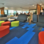 Office - Interior - interior design | leisure interior design, leisure centre, lobby, blue