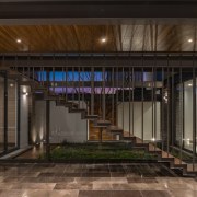 Colima home/Di Frenna Arquitectos - Colima home/Di Frenna architecture, lobby, black, brown