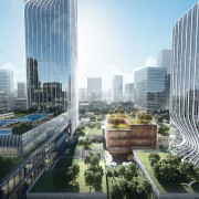 When you enter the complex, the public is 