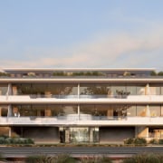 The Edge luxury residential development is Foster + 