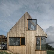 Larch was the cladding of choice -  