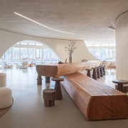 The bar takes the inclusion of natural materials 