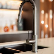 Nero Gunmetal tapware adds to the pared back 