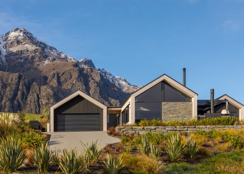 Gabled roofs avoid snow loading and are an 