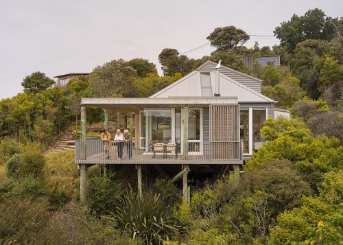 West elevation of the now simplified and modernised 