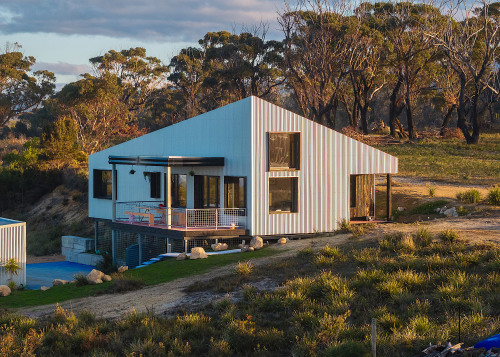 The contemporary, energy-conscious home seen in its beautiful 