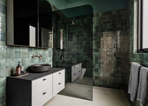 Varying in size and format, tiles in the 