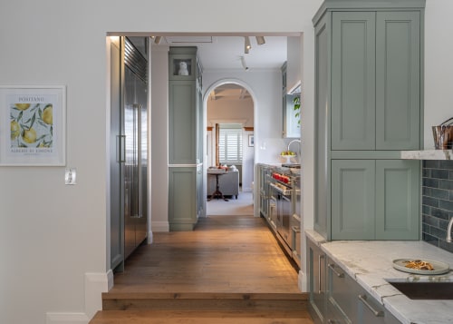 The bar/drinks area, at right, is now separate 