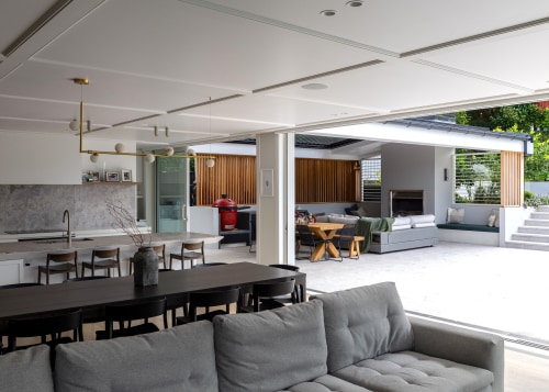 The big picture – living, dining, kitchen and 