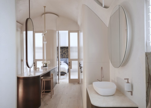 Refined and composed are two words that come 