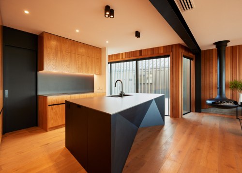 The beauty of wood is celebrated in the 