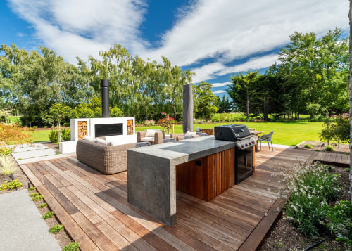 At the centre of the design sits an 
