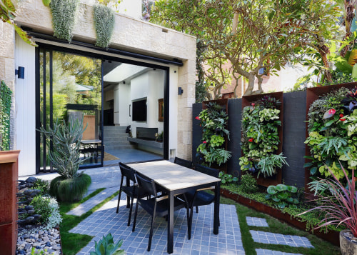 Rear courtyard, view north. - Past, present and 