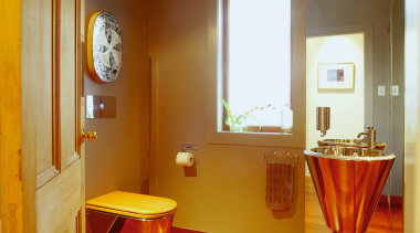 View of this bathroom - View of this bathroom, ceiling, floor, flooring, furniture, home, interior design, real estate, room, table, window, wood, brown