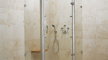 View of the shower - View of the plumbing fixture, shower, gray