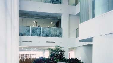 view of the winter garden area with seating apartment, architecture, ceiling, condominium, daylighting, home, house, interior design, real estate, window, gray