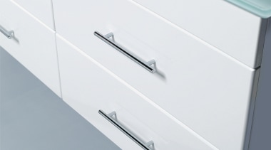 Aclose up view of some white draws with chest of drawers, drawer, furniture, product, product design, sideboard, white