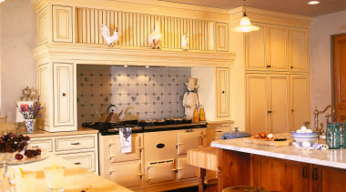 view of the timber cabinetry designed and constructed cabinetry, ceiling, countertop, cuisine classique, home, interior design, kitchen, room, orange