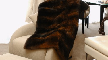 A view of a possum fur rug. - chair, couch, flooring, fur, fur clothing, furniture, textile