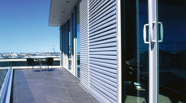 A view of some cladding from Maxwells. - architecture, building, corporate headquarters, daylighting, daytime, facade, glass, house, real estate, sky, structure, window, gray, blue