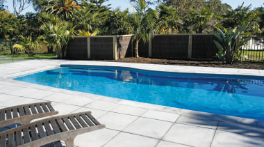 A view of some pavering by Jagas Paving. backyard, estate, house, leisure, outdoor structure, property, real estate, resort, swimming pool, villa, water, white