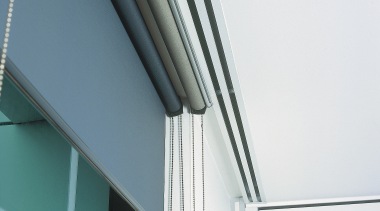 A view of a shade from New Zealand architecture, daylighting, facade, glass, line, shade, structure, window, white, teal