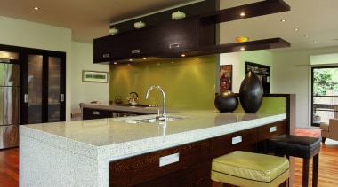 A view of a kitchen by Pauline Stockwell cabinetry, ceiling, countertop, interior design, kitchen, room, brown
