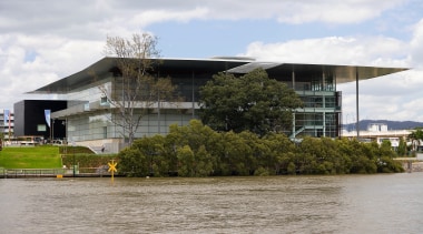 A view of some work by Gay Constructions. architecture, sky, structure, water, waterway, white, gray