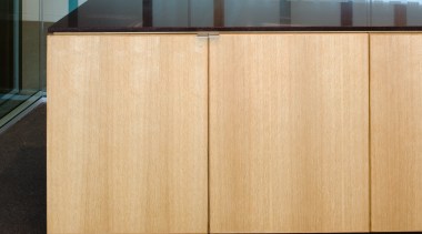 A view of polished timber partitioning screens,some moveable. cabinetry, floor, flooring, furniture, hardwood, plywood, product design, sideboard, wood, wood stain, orange