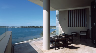 Cygen Crawley Edge Apartments have 50m² balconies that apartment, architecture, condominium, daylighting, estate, floor, house, interior design, penthouse apartment, property, real estate, sea, sky, window, black