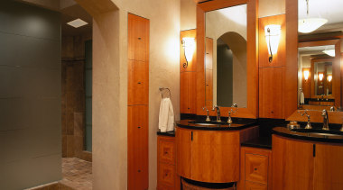 A Panasonic Ventilation fan in a bathroom designed bathroom, ceiling, floor, flooring, interior design, lobby, real estate, room, brown