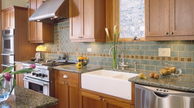 Designs-of-Distinction by Brown Wood Products is a complete cabinetry, countertop, cuisine classique, flooring, interior design, kitchen, real estate, room, brown