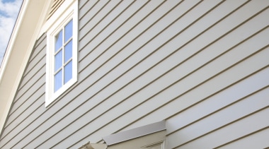 View of Artisan by James Hardie - View daylighting, elevation, facade, home, house, real estate, residential area, roof, shade, siding, window, wood, white