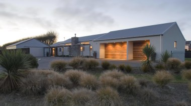 Certified builder William Jamieson worked on this home, cottage, estate, facade, farmhouse, home, house, landscape, property, real estate, residential area, siding, sky, black, white