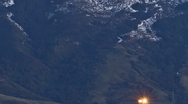 Dunedin's new International Airport is a light-fitted, modern alps, atmosphere, cloud, daytime, landscape, mountain, mountain range, sky, blue