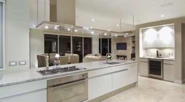 Resene Livid Brown and Resene Midwinter Mist feature cabinetry, countertop, cuisine classique, interior design, kitchen, real estate, room, gray