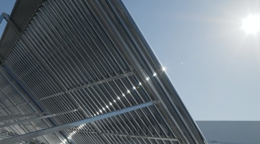 Exterior view of the Pullman hotel where the architecture, building, commercial building, corporate headquarters, daylighting, daytime, energy, facade, headquarters, landmark, line, metropolis, metropolitan area, reflection, sky, skyscraper, structure, tower block, black, gray