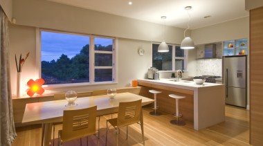 View of a kitchen designed by Pauline Stockwell countertop, interior design, kitchen, real estate, room, brown, orange