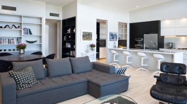 internal apartment view of an chews lane development. furniture, home, interior design, living room, property, real estate, room, gray