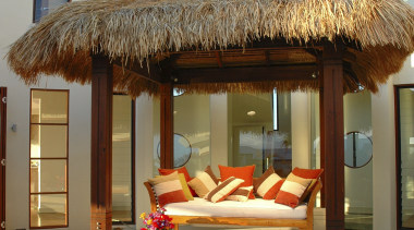 View of the outdoor area of this home home, property, real estate, resort, brown