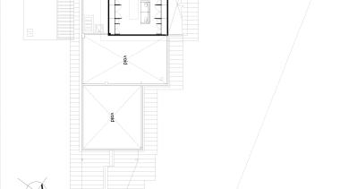 View of architectural floor plans. - View of angle, area, design, diagram, font, line, product, product design, structure, text, white
