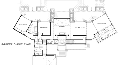 View of guest bathroom designed by Blue Print angle, area, black and white, design, diagram, drawing, floor plan, line, plan, product, product design, structure, technical drawing, white